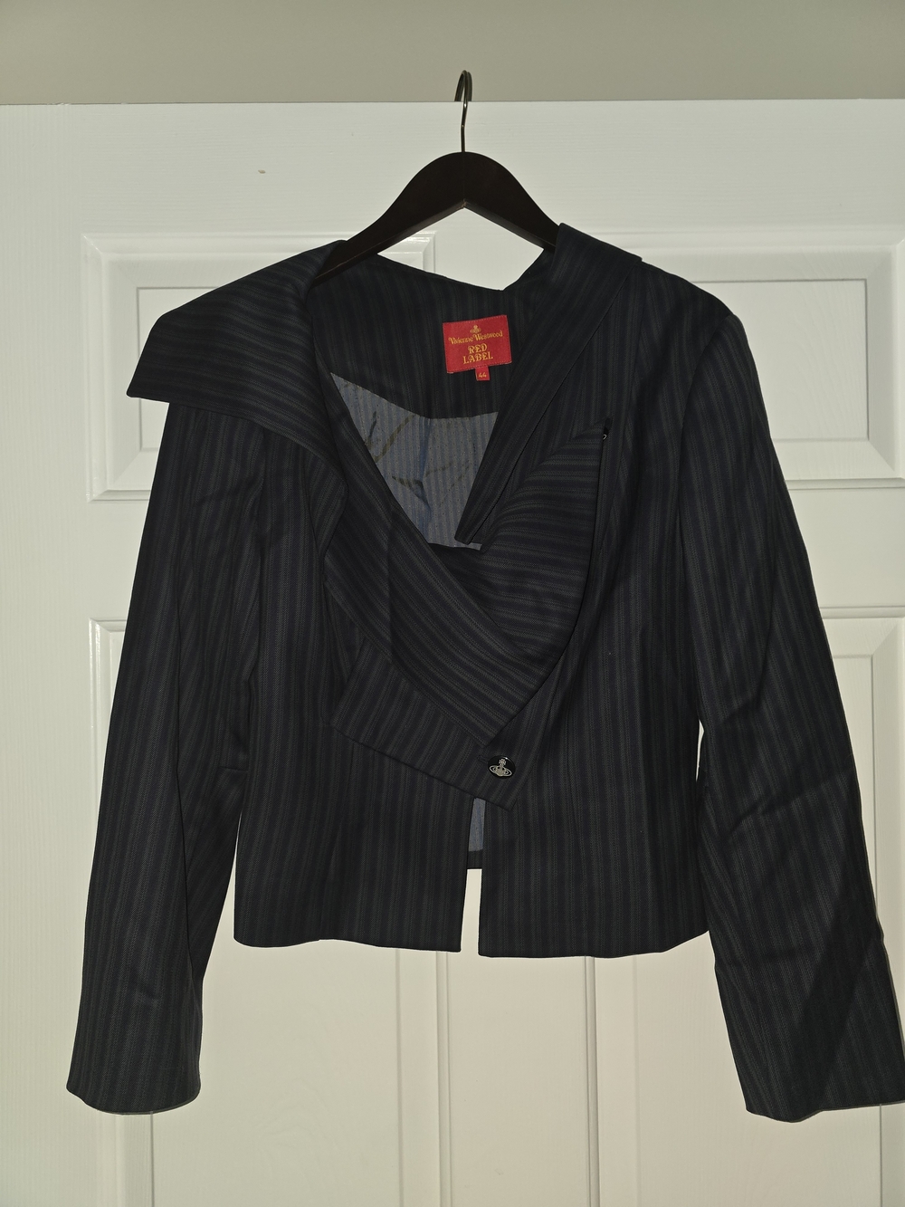 Vivienne Westwood Pinstripe Suit Blazer And Skirt Vintage Collectors Item - Picture 9 of 16
